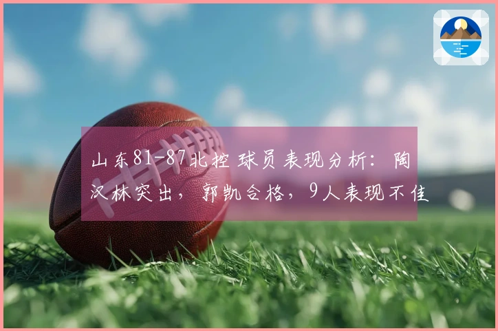 山东81-87北控 球员表现分析：陶汉林突出，郭凯合格，9人表现不佳